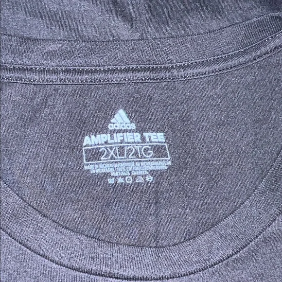 Adidas Men's Tee in Black with Gold Graphic - Picture 3 of 3